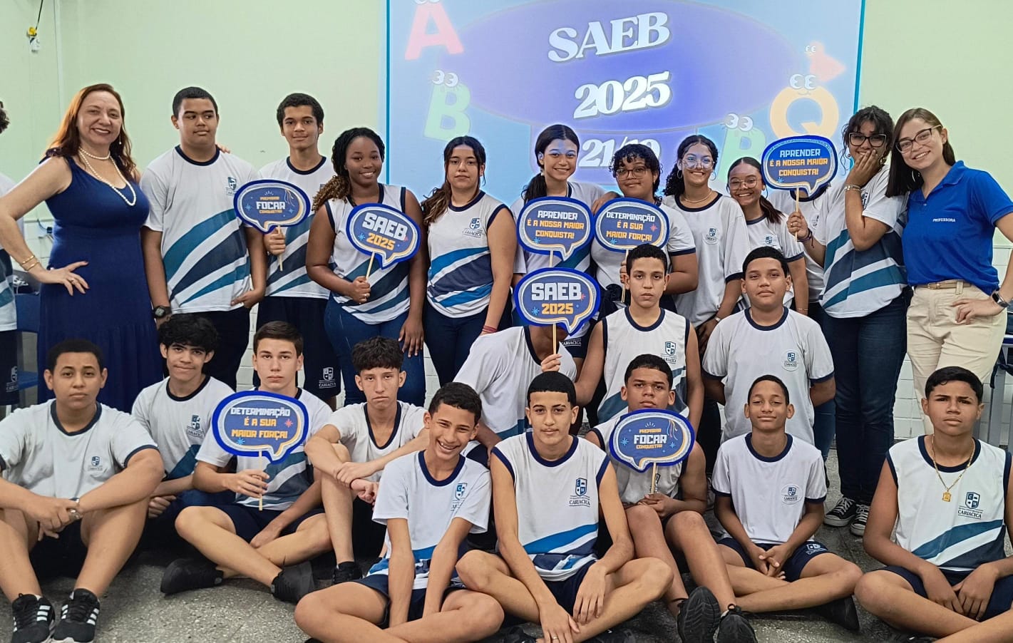 Alunos da rede municipal de ensino se preparam para as provas do Saeb e Paebes