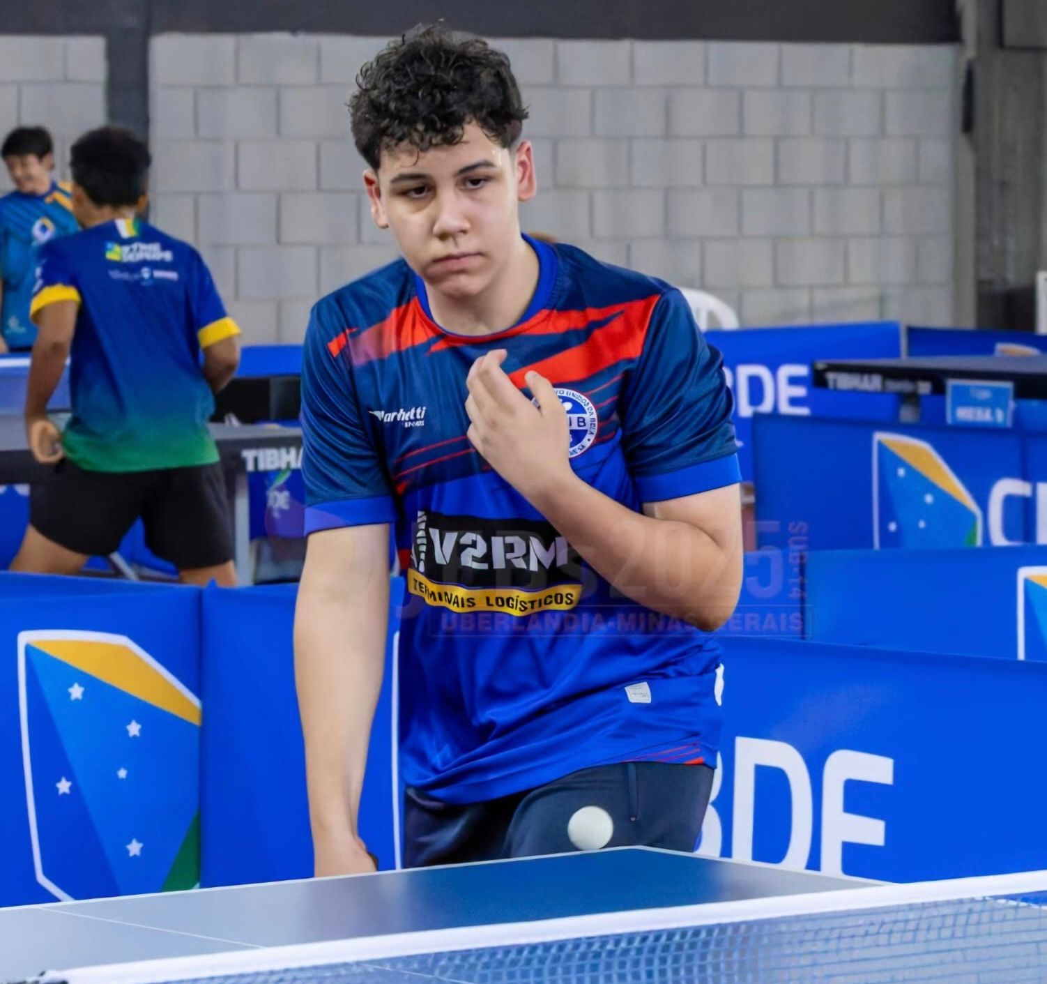 Aluno do Projeto Cariacica Saudável é vice-campeão nacional de tênis de mesa