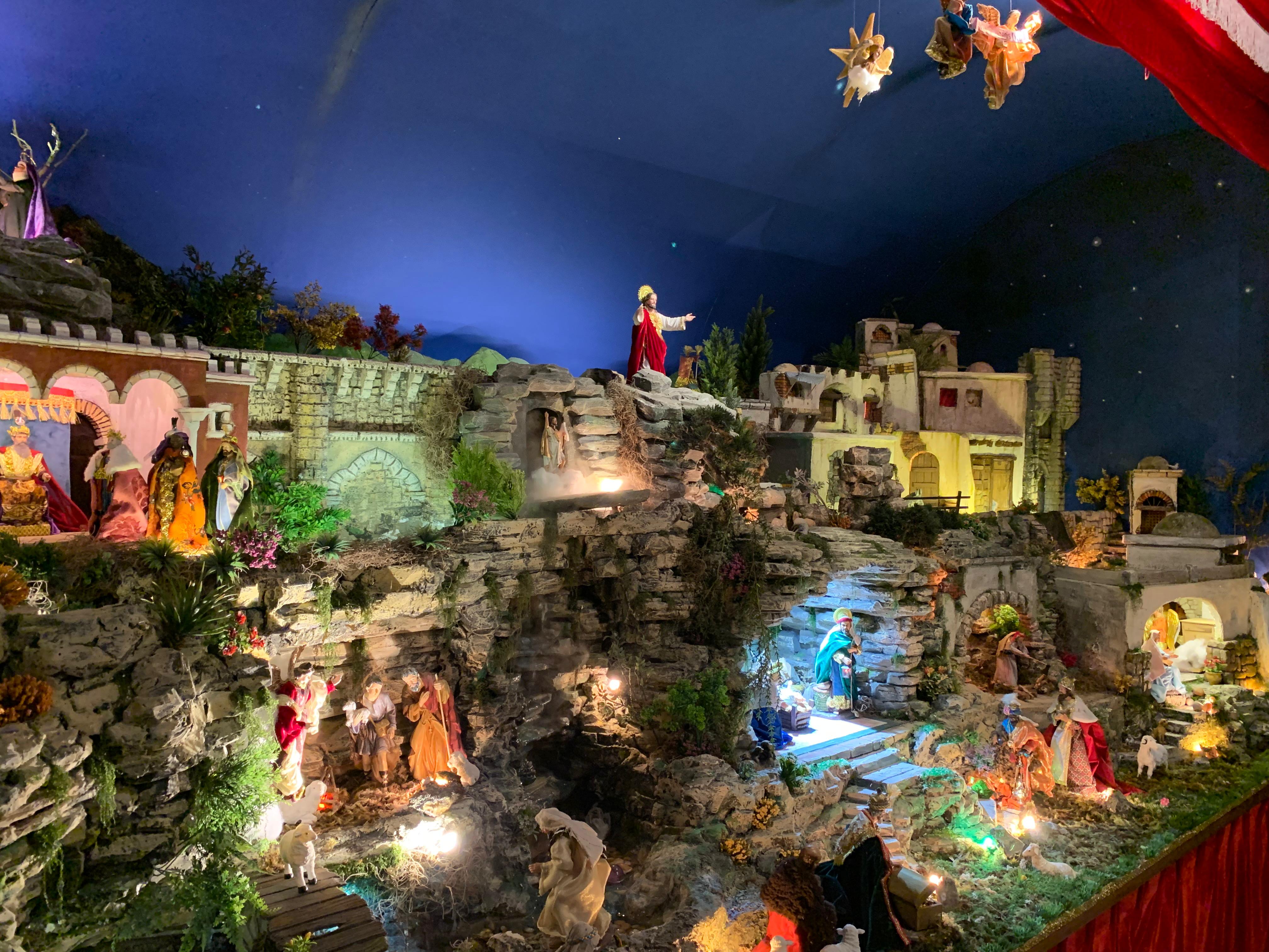 Presépio Som, Luz e Movimento encanta visitantes nos Arautos do Evangelho