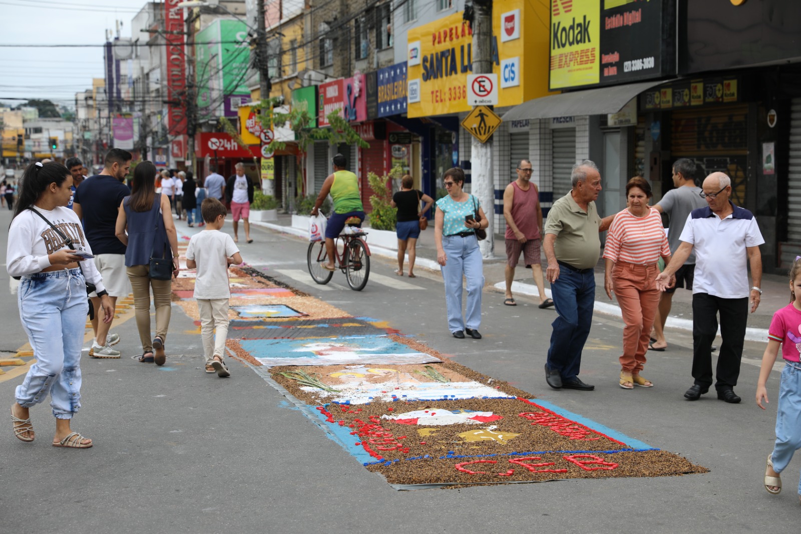 Corpus Christi: trânsito terá interdições em diversos bairros para confecção dos tapetes nesta quarta-feira (3)