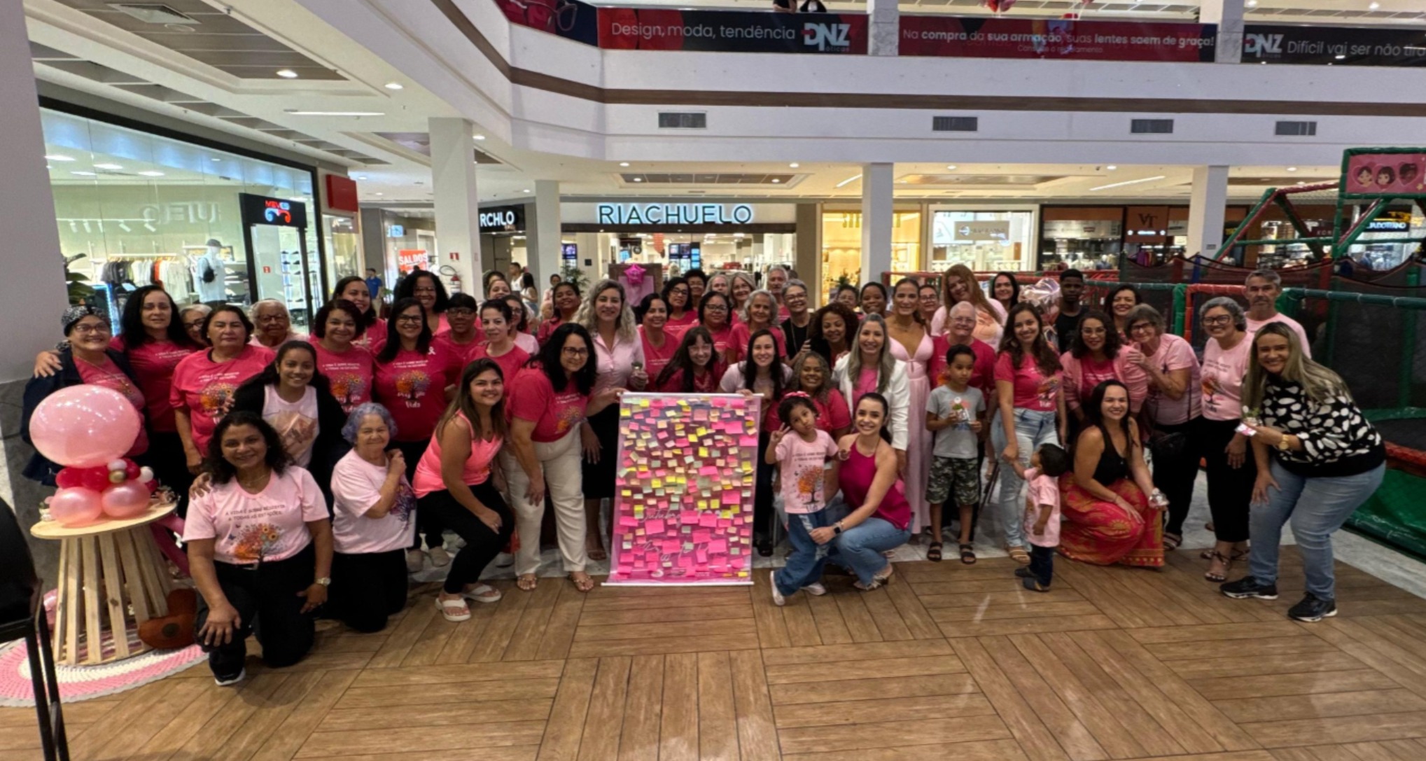 Encerramento do Outubro Rosa é marcado por acolhimento e mensagens de esperança em Cariacica