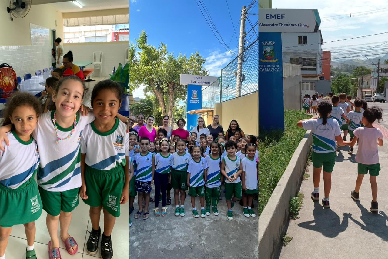 De olho em 2026: visita aproxima alunos da Educação Infantil a escola de Ensino Fundamental 