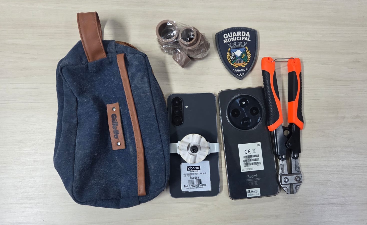 Suspeitos de furtar loja são detidos pela Guarda Municipal no 1º dia da Operação Natal Seguro