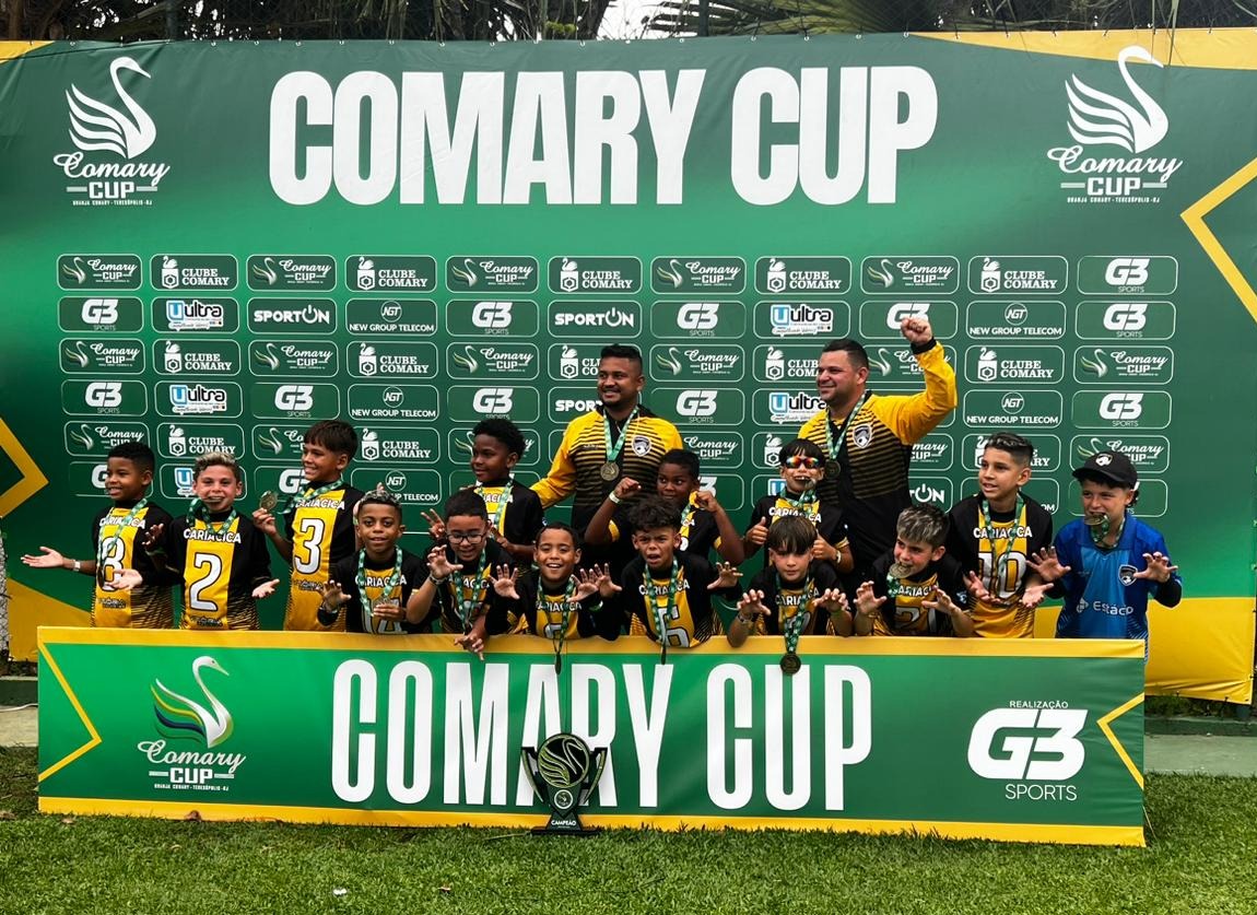 Equipe sub-9 de Cariacica é campeã em torneio de futebol no Rio de Janeiro