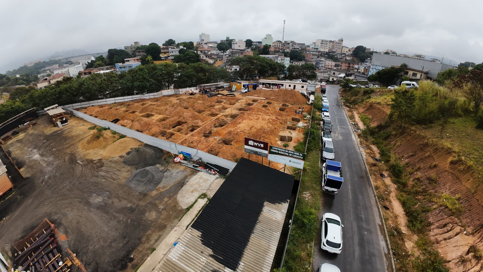 Câmara de Vereadores dá início à construção da nova sede em terreno cedido pela Prefeitura de Cariacica