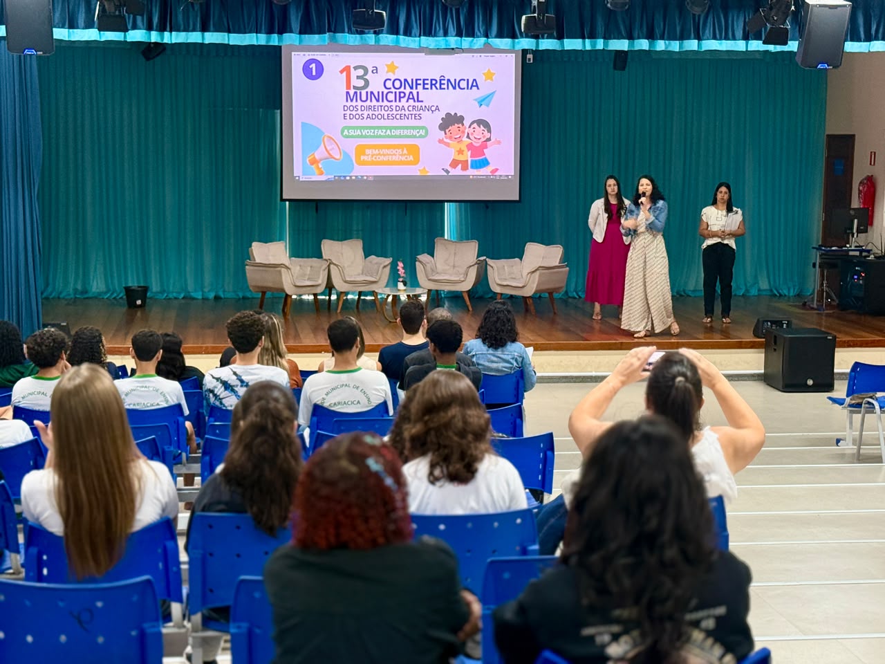 Pré-conferência dá voz a crianças e adolescentes e fortalece participação na construção de políticas públicas